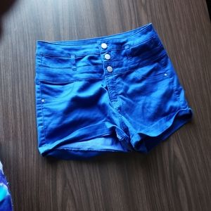 High waist shorts